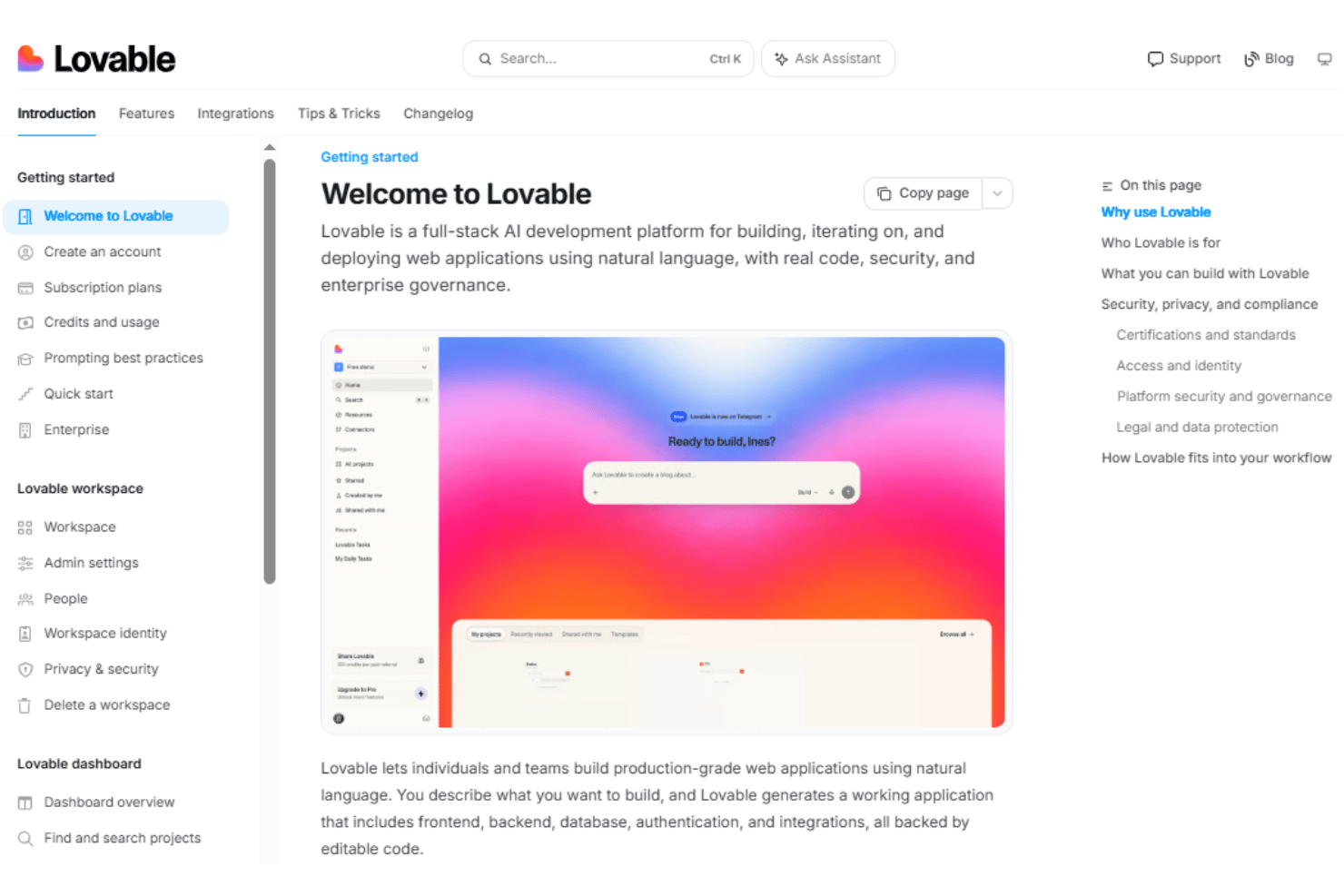 screenshot - Lovable 2026 Review: Pros, Cons, Features and Pricing