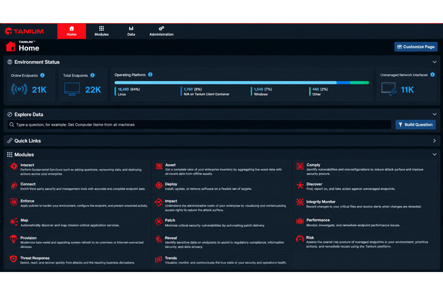 screenshot - Tanium Review: Pros, Cons, Features, and Pricing Analysis