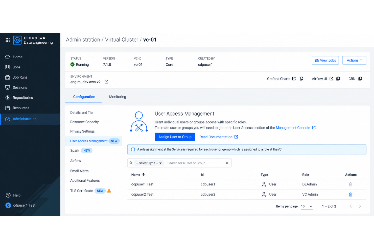Cloudera security with encryption, access controls, and workload isolation.
