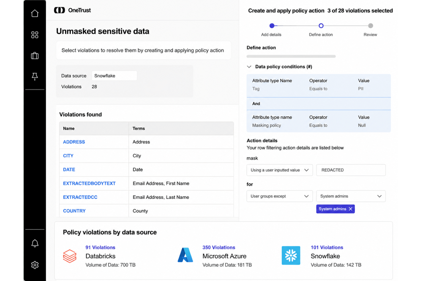 screenshot - OneTrust Bewertung: Vorteile, Nachteile, Funktionen und Preisgestaltung erklärt