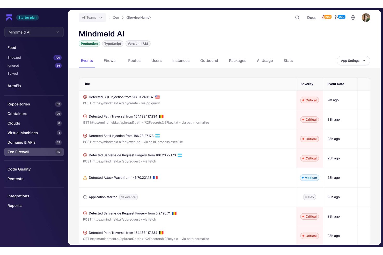 Complete platform covering the entire SDLC, secures code, cloud, secrets, IaC and runtime
