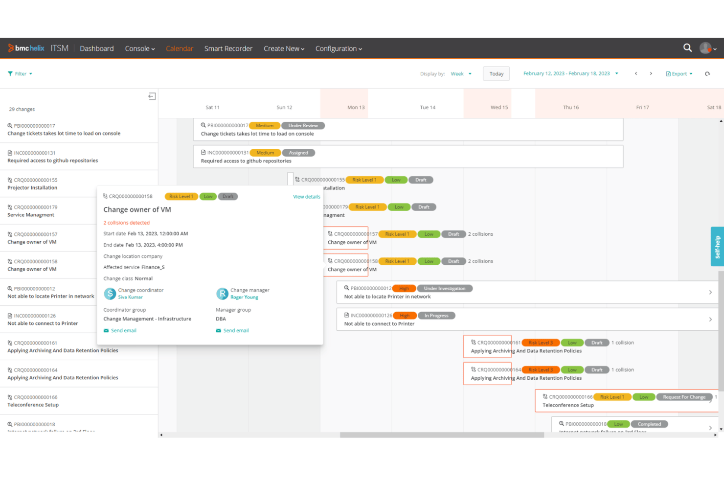 screenshot - Avis sur BMC Helix ITSM 2026 : Fonctionnalités, Avantages, Inconvénients et Tarification