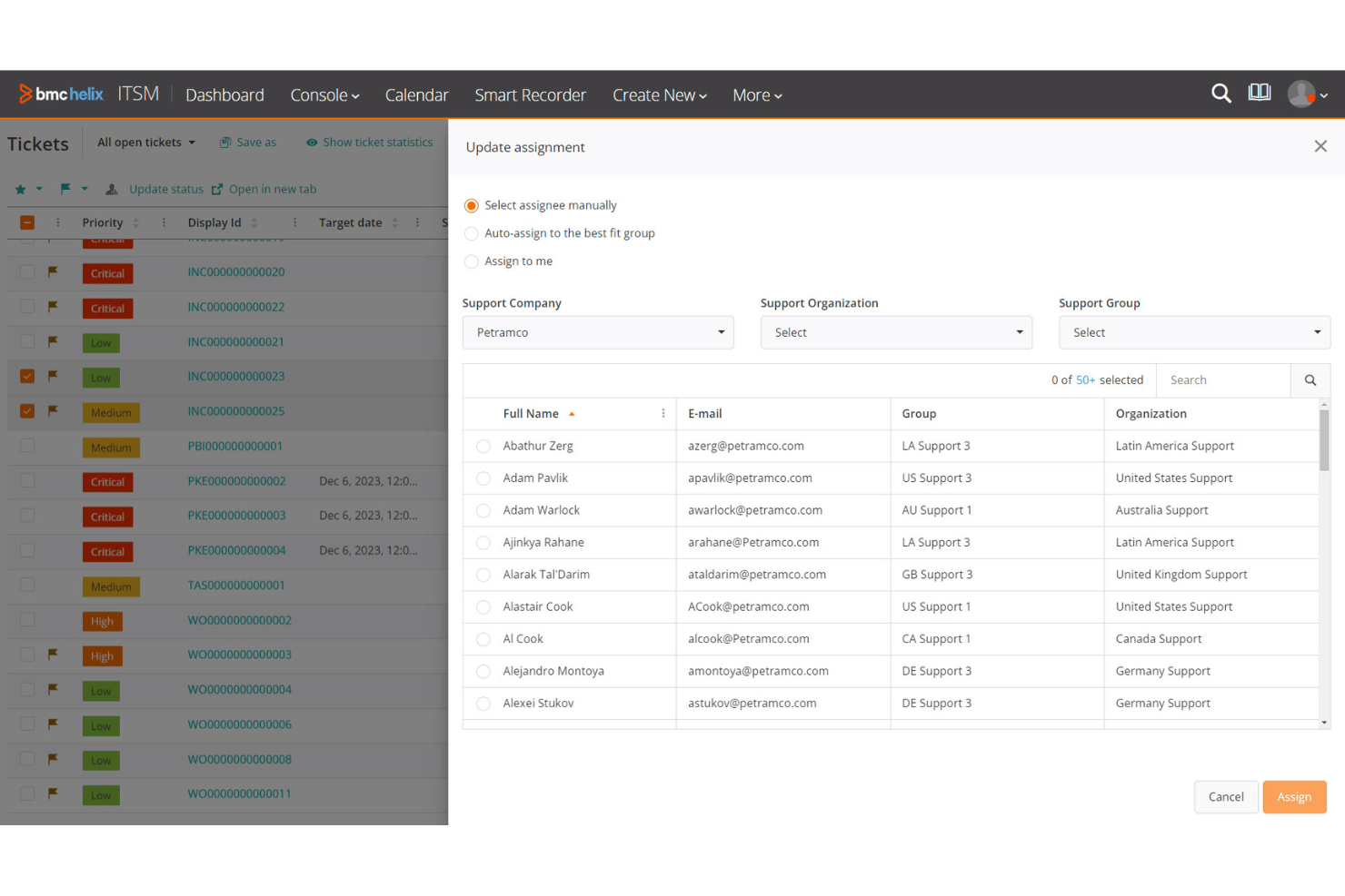 screenshot - Avis sur BMC Helix ITSM 2026 : Fonctionnalités, Avantages, Inconvénients et Tarification