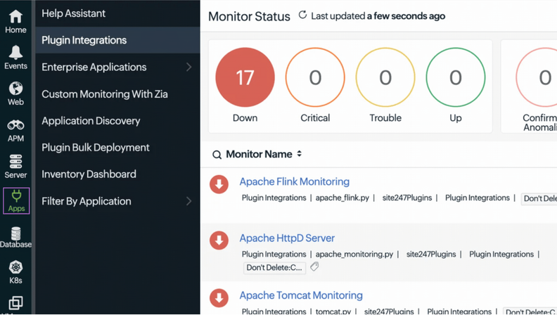 Site24x7 Adds Unified Apps Hub and Transaction Grouping