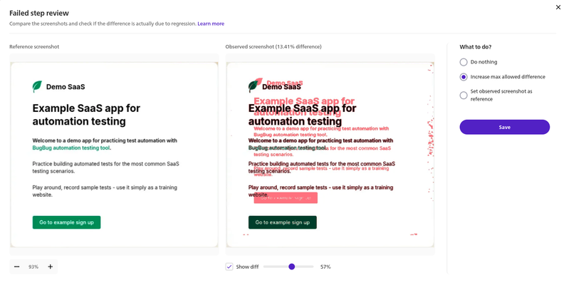 BugBug Adds Visual Regression Testing