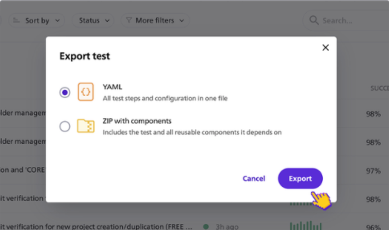 BugBug Adds YAML Test Import, Export, and Project Backups