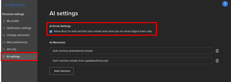 Hive Launches AI-Powered Buzz Mail