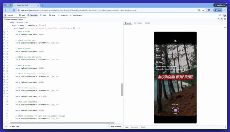 QA Wolf Adds Real Media Testing for iOS Apps