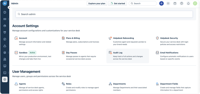 Freshservice Adds Email and Mailbox Audit Logs