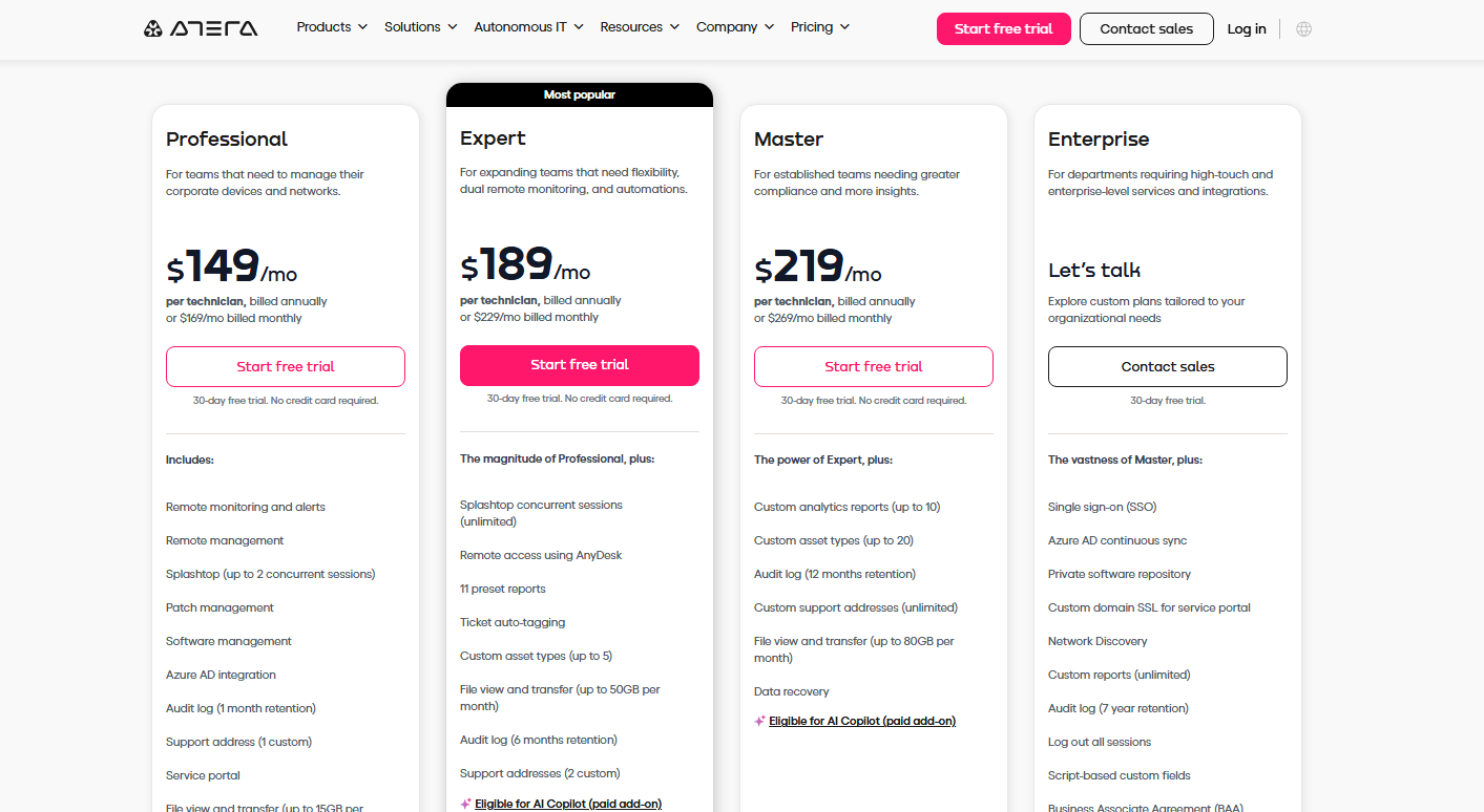 screenshot - Atera Review 2026: Pros, Cons, Features & Pricing