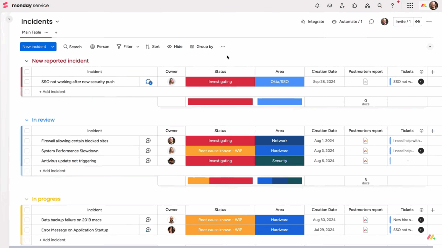screenshot - monday service Review: Pros, Cons, Features & Pricing