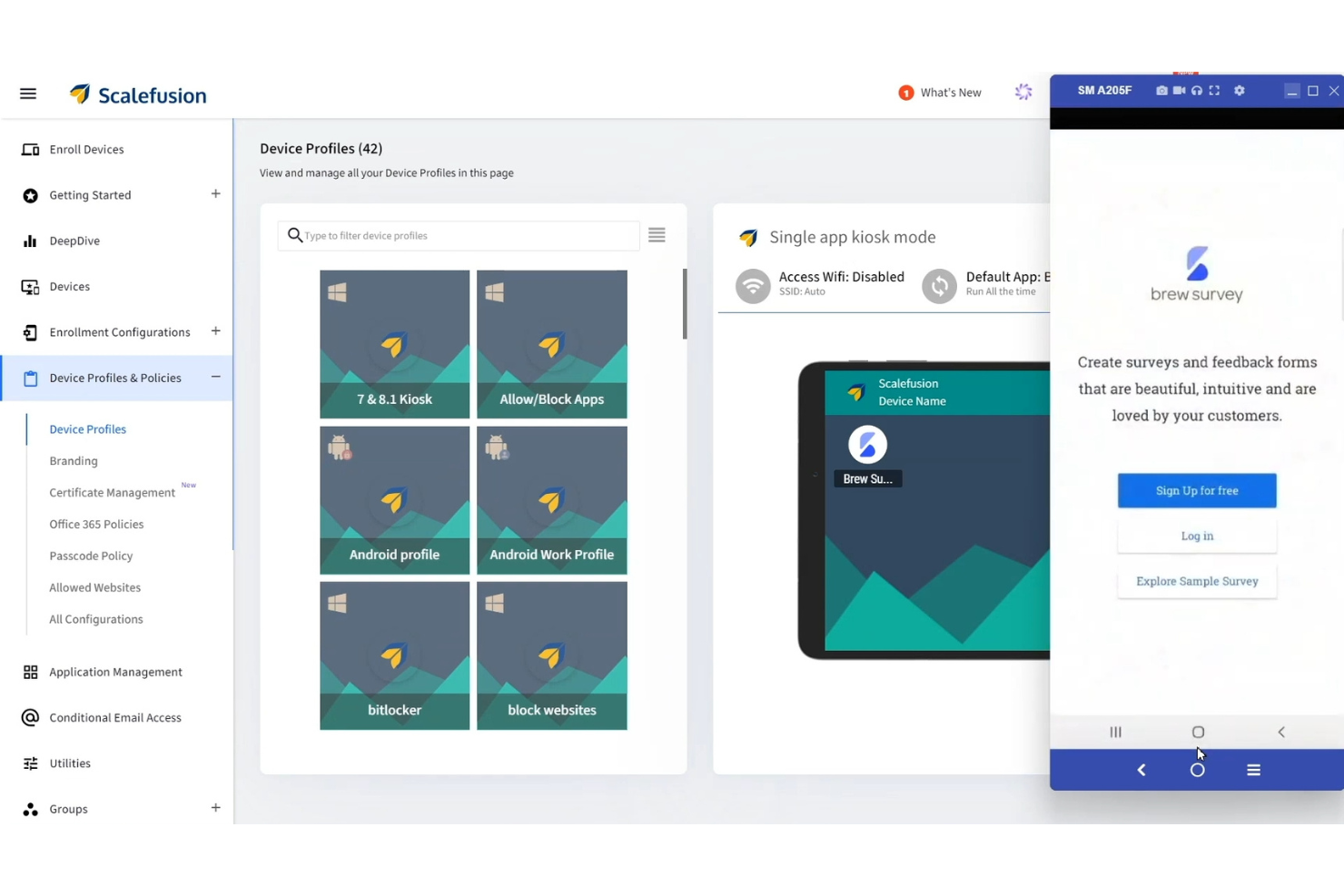 screenshot - Scalefusion Review: Pros, Cons, Features &amp; Pricing