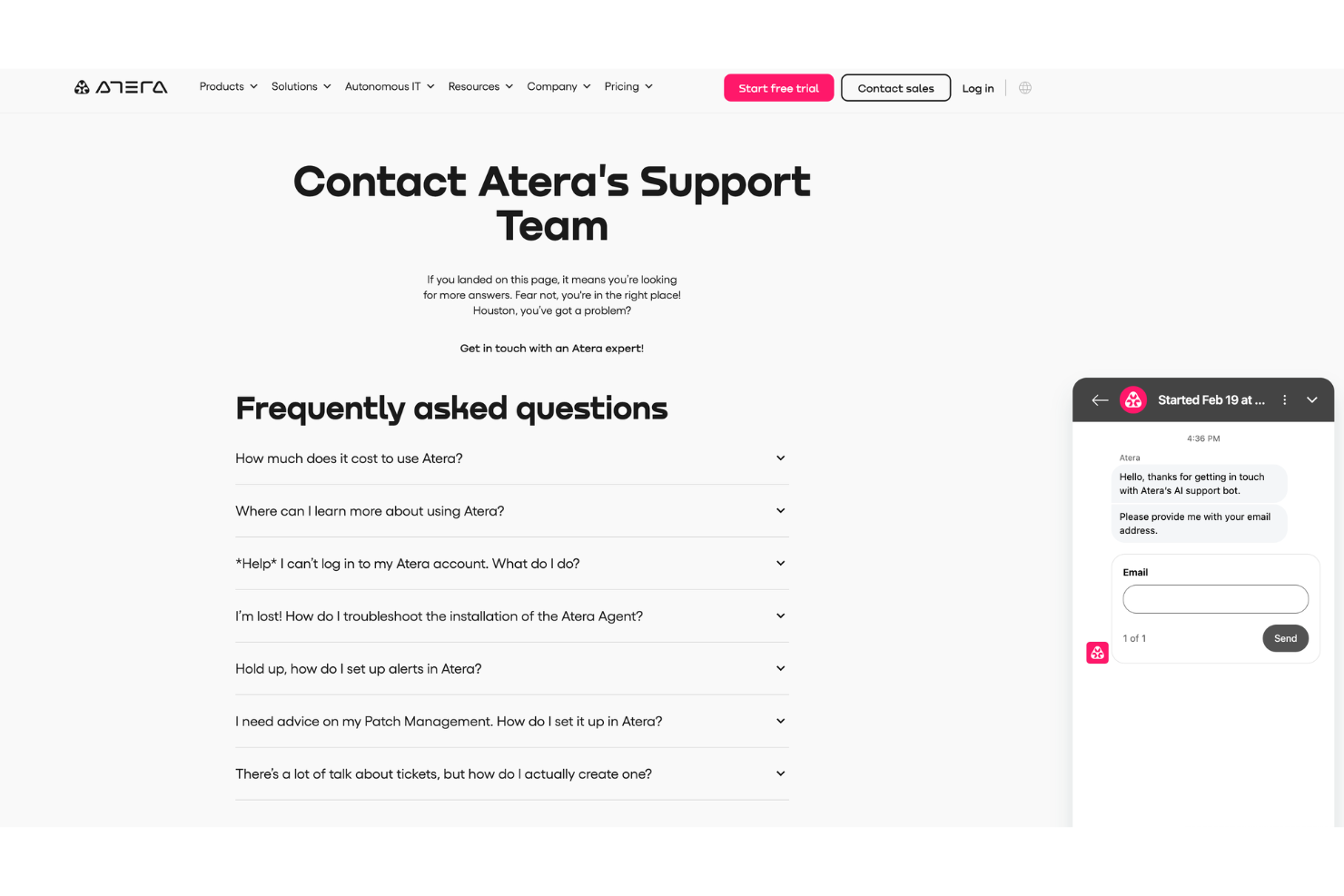 screenshot - Atera Review 2026: Pros, Cons, Features & Pricing
