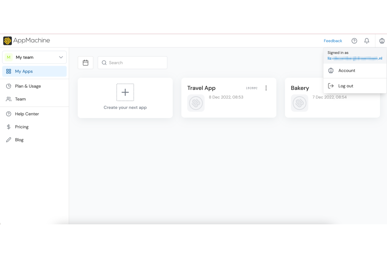 screenshot - Appmachine Review: Pros, Cons, Features &amp; Pricing