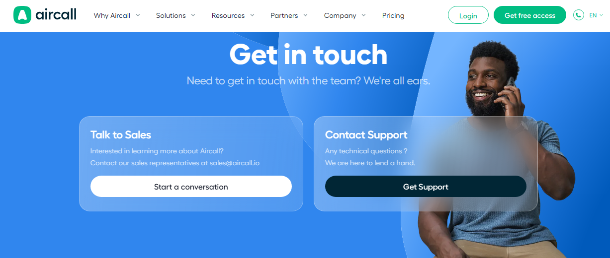 screenshot - Aircall Review: Pros, Cons, Features, and Pricing
