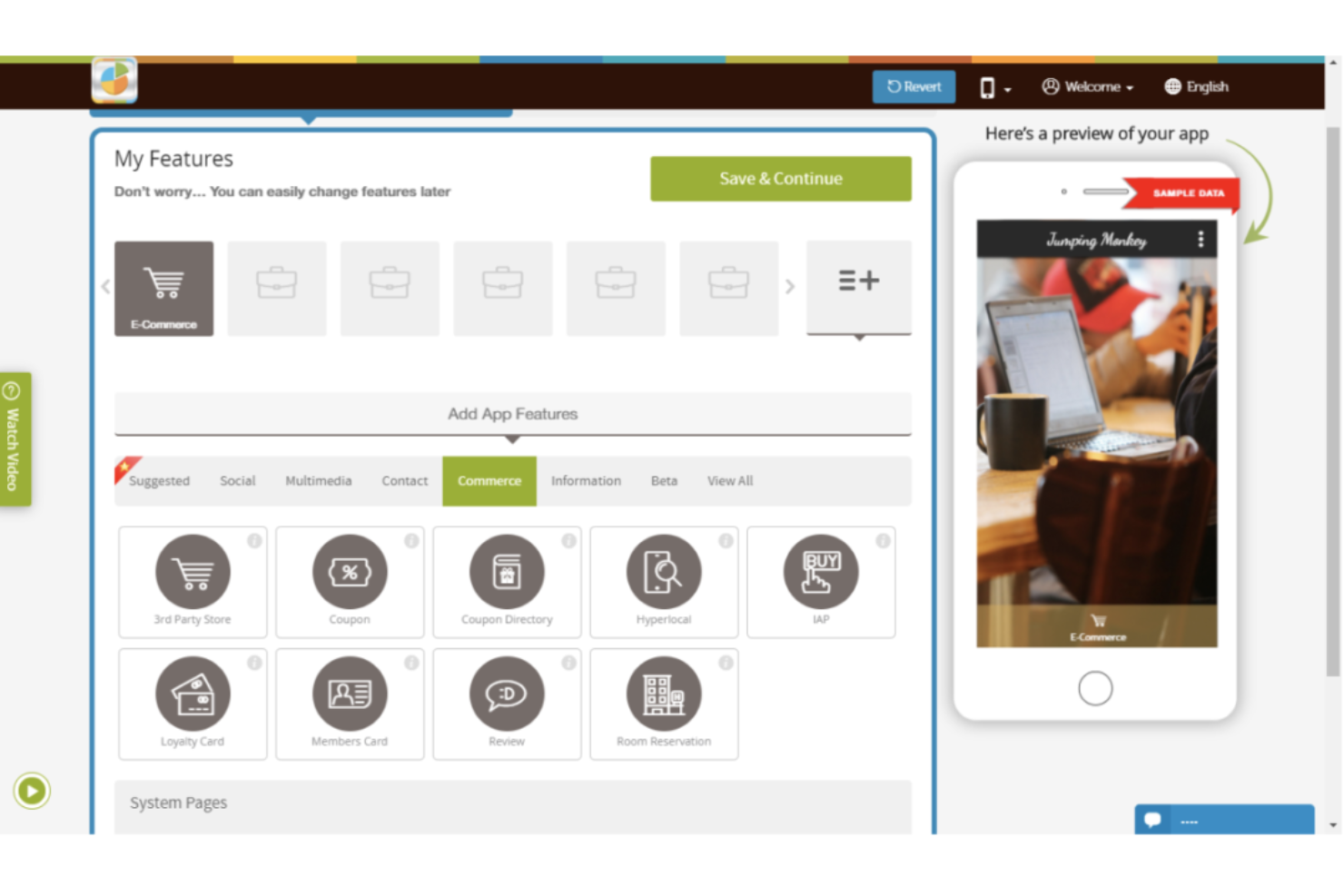 screenshot - Appy Pie Review: Pros, Cons, Features and Pricing