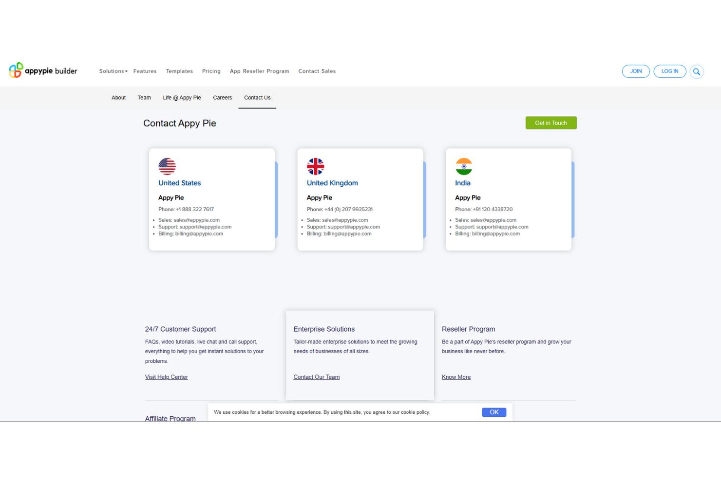 screenshot - Appy Pie Review: Pros, Cons, Features and Pricing