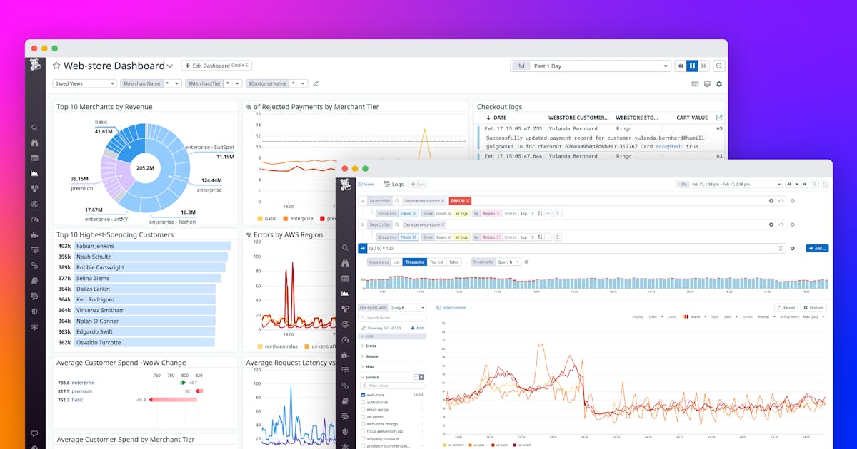 screenshot - Datadog Log Management im Test: Vorteile, Nachteile, Funktionen und Preise