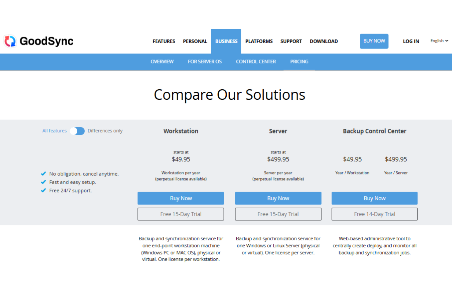 screenshot - GoodSync Review: Pros, Cons, Features, and Pricing