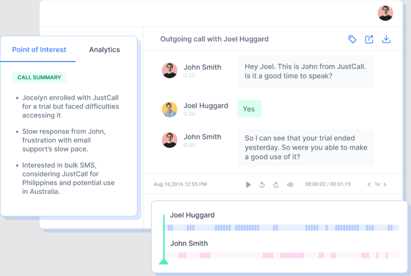 screenshot - JustCall Review: Pros, Cons, Features, and Pricing