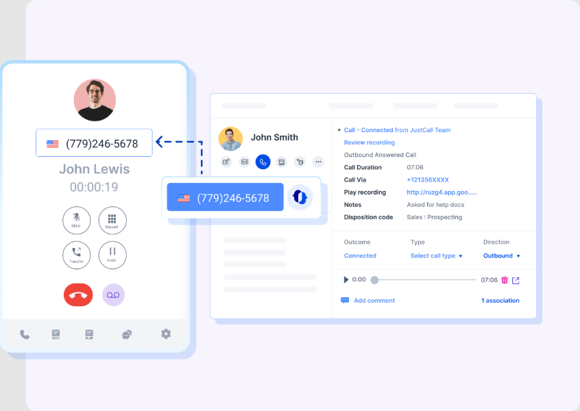 screenshot - JustCall Review: Pros, Cons, Features, and Pricing