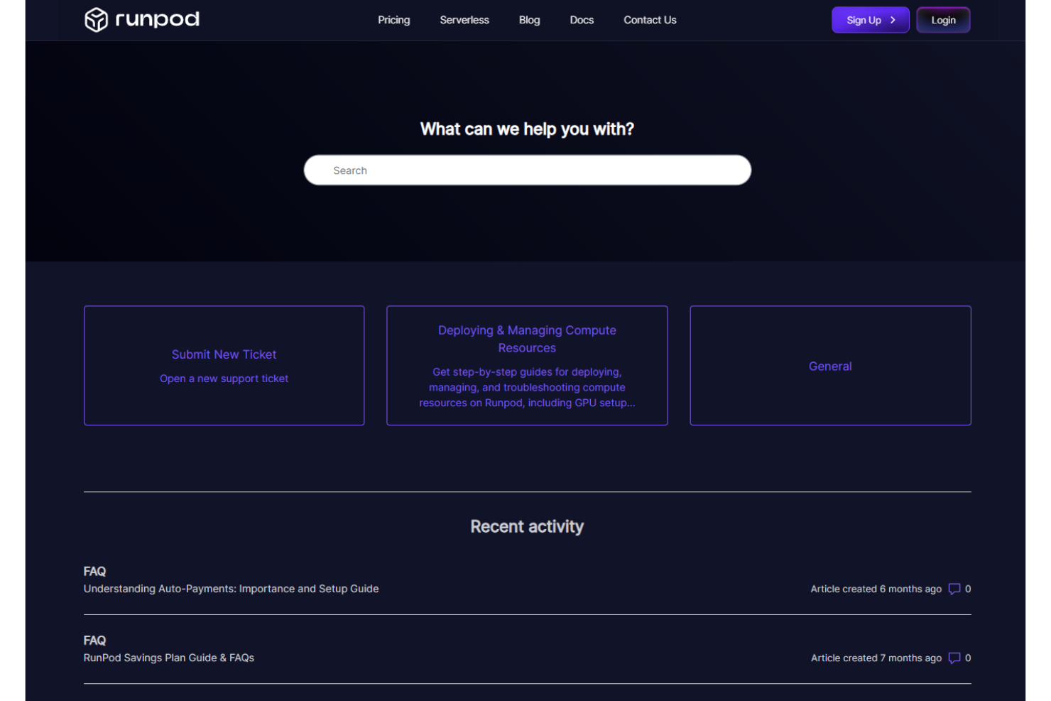 screenshot - Runpod Review: Pros, Cons, Features, and Pricing