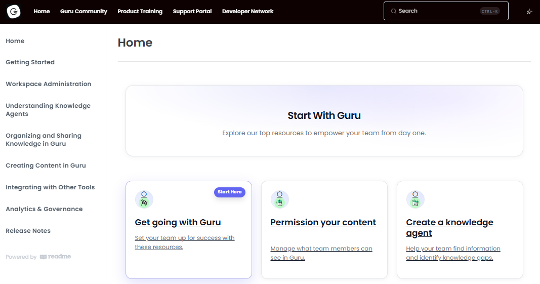 screenshot - Guru Review: Pros, Cons, Features, and Pricing