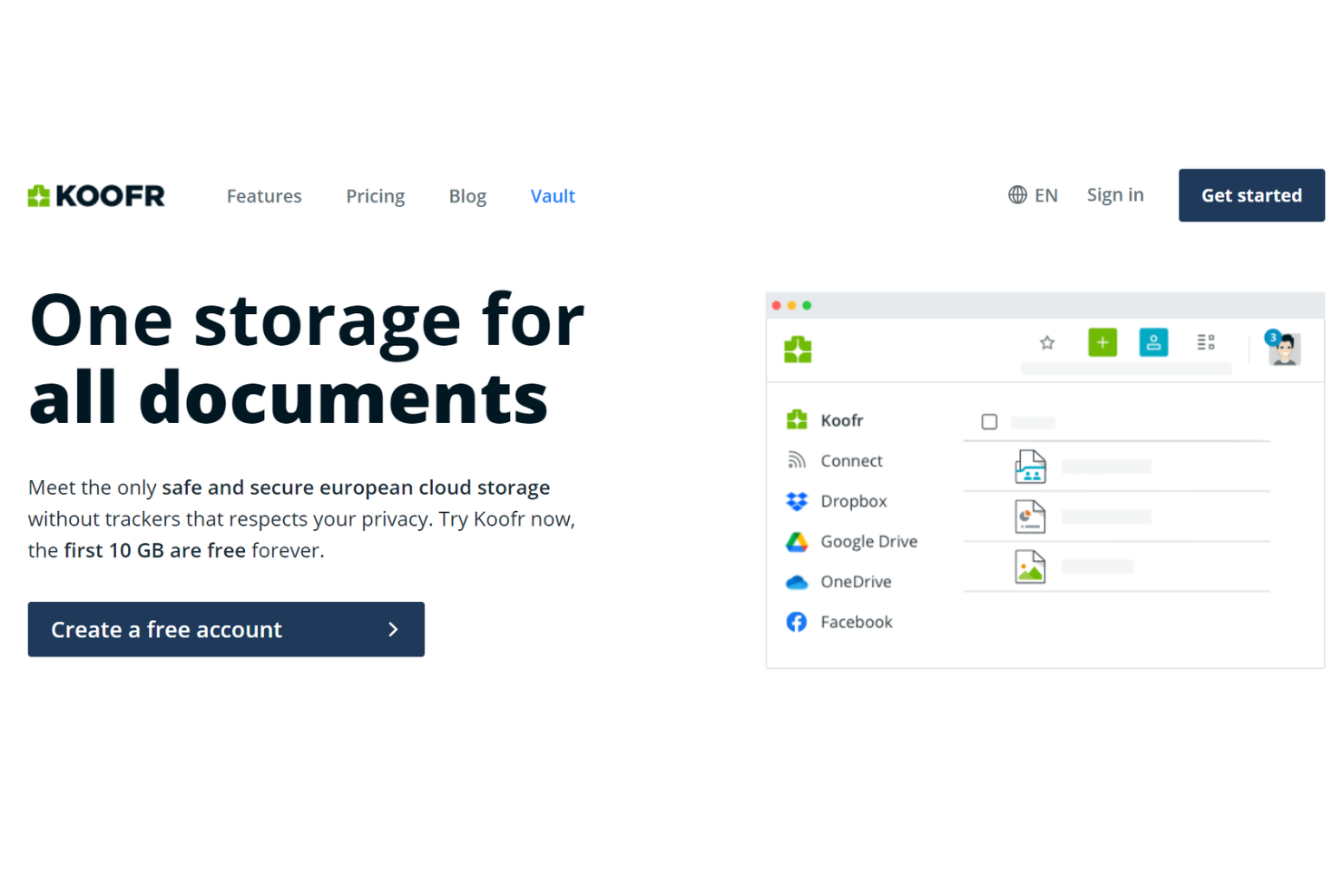 screenshot - Koofr Review: Pros, Cons, Features, and Pricing