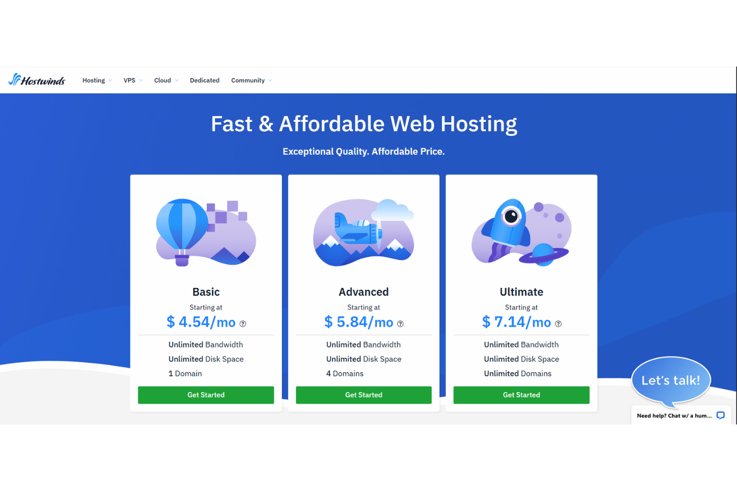 screenshot - Hostwinds Review: Pros, Cons, Features, and Pricing