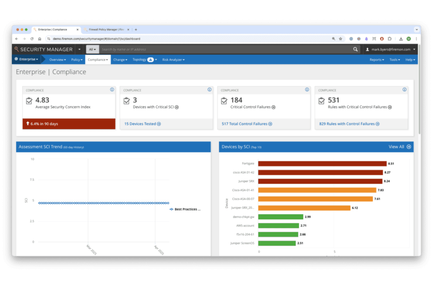 screenshot - FireMon Review: Pros, Cons, Features, and Pricing