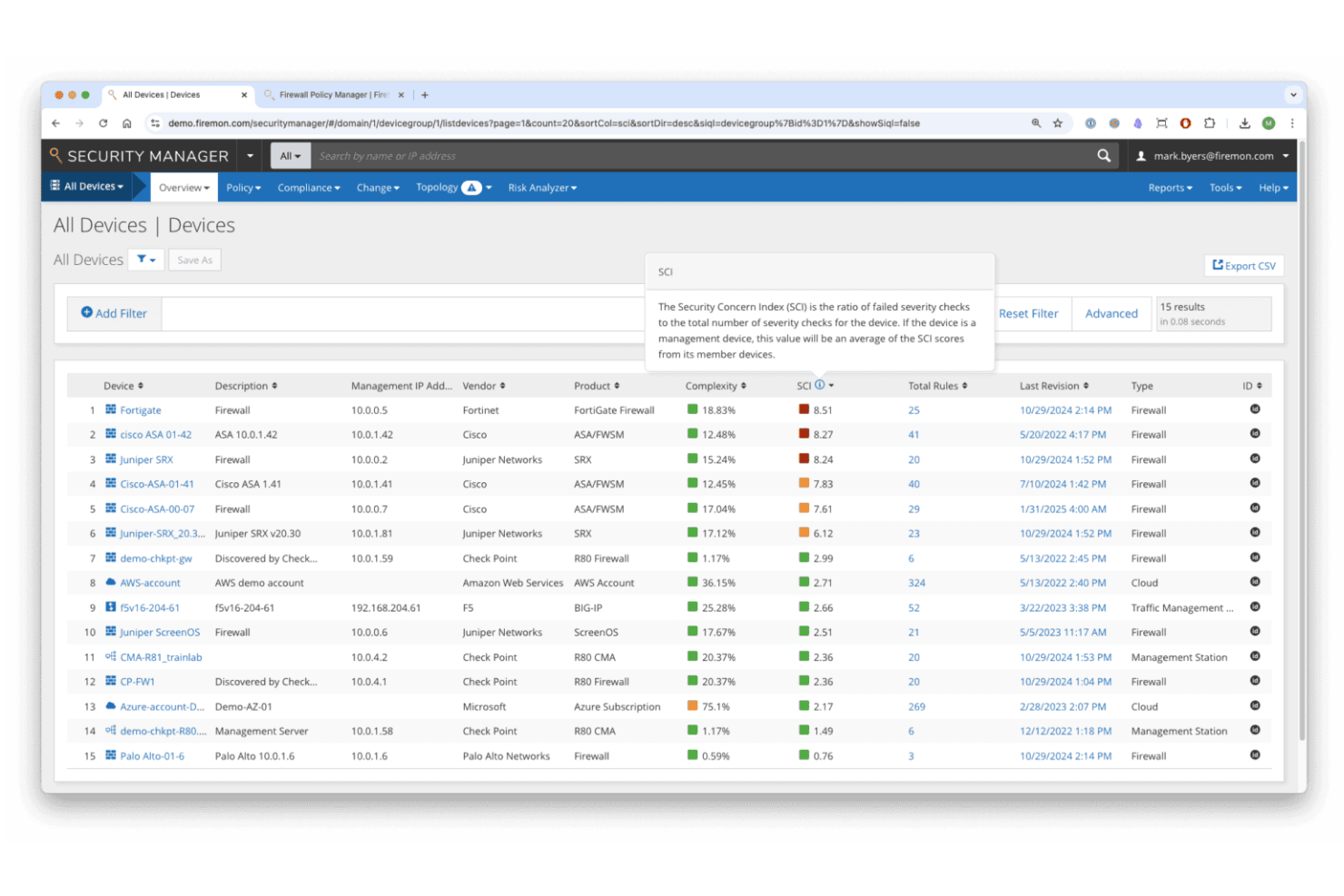 screenshot - FireMon Review: Pros, Cons, Features, and Pricing