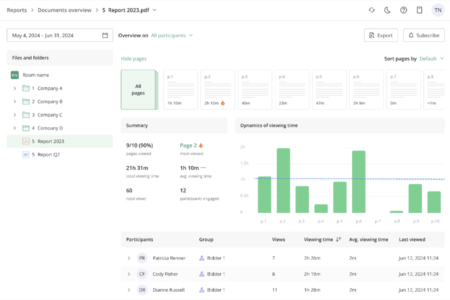 screenshot - iDeals Virtual Data Room Review: Pros, Cons, Features, and Pricing