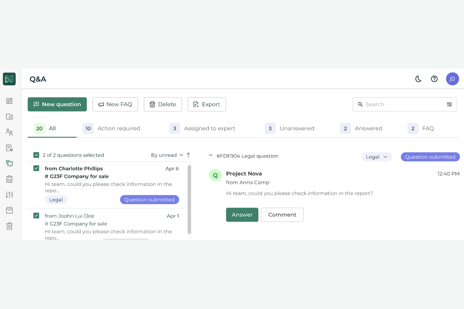 screenshot - iDeals Virtual Data Room Review: Pros, Cons, Features, and Pricing