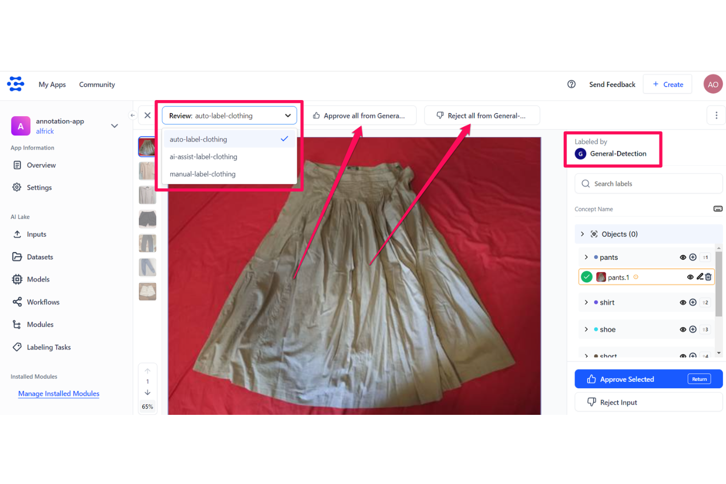 screenshot - Clarifai Review: Pros, Cons, Features and Pricing