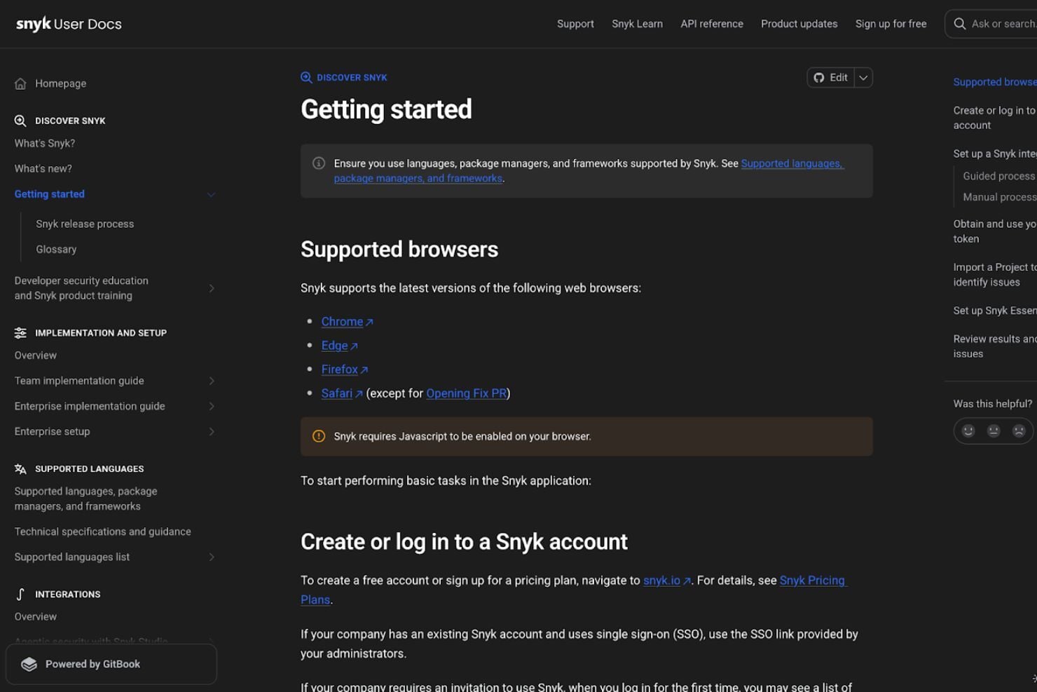 screenshot - Snyk Review: Pros, Cons, Features and Pricing