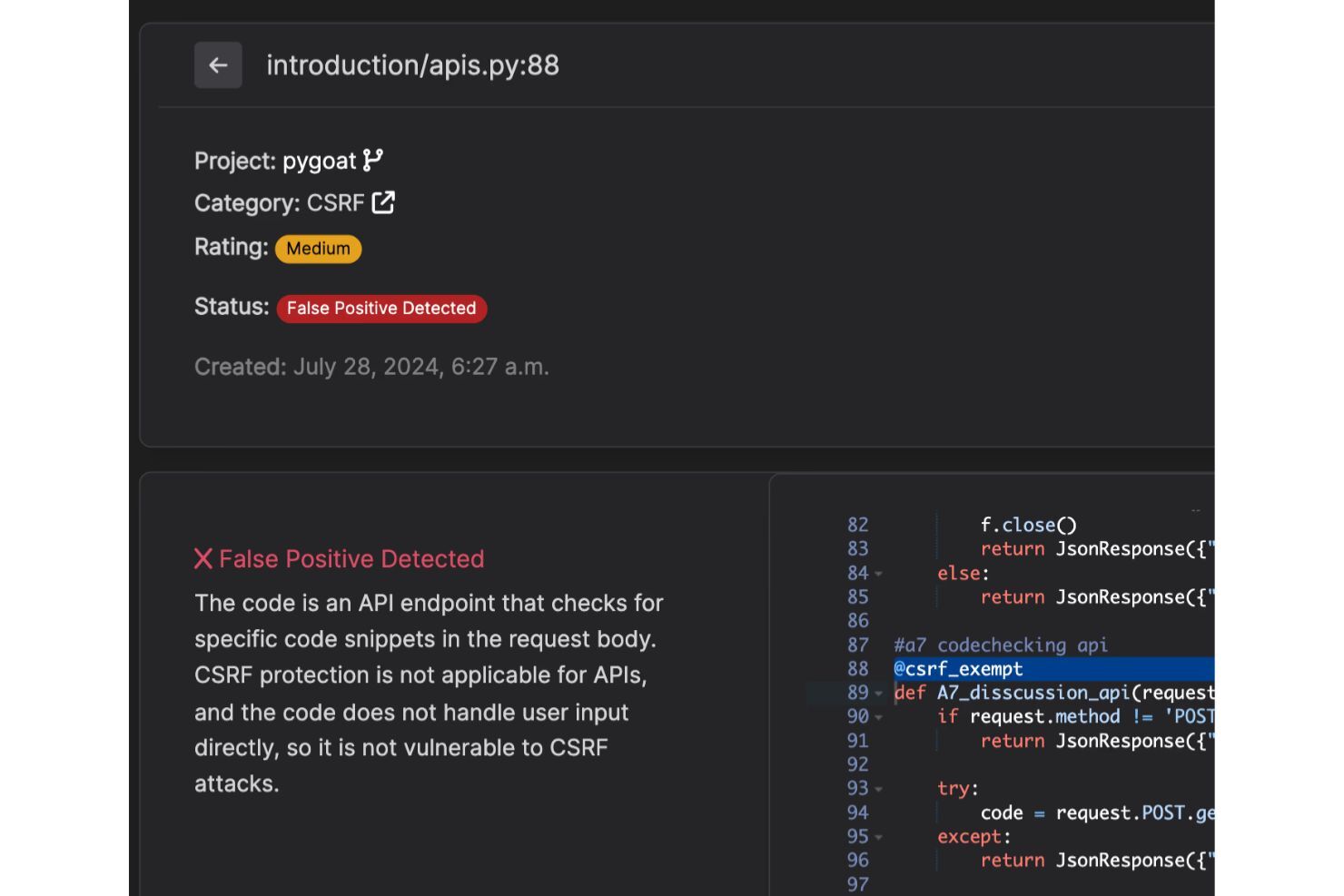 screenshot - Corgea Review: Pros, Cons, Features & Pricing