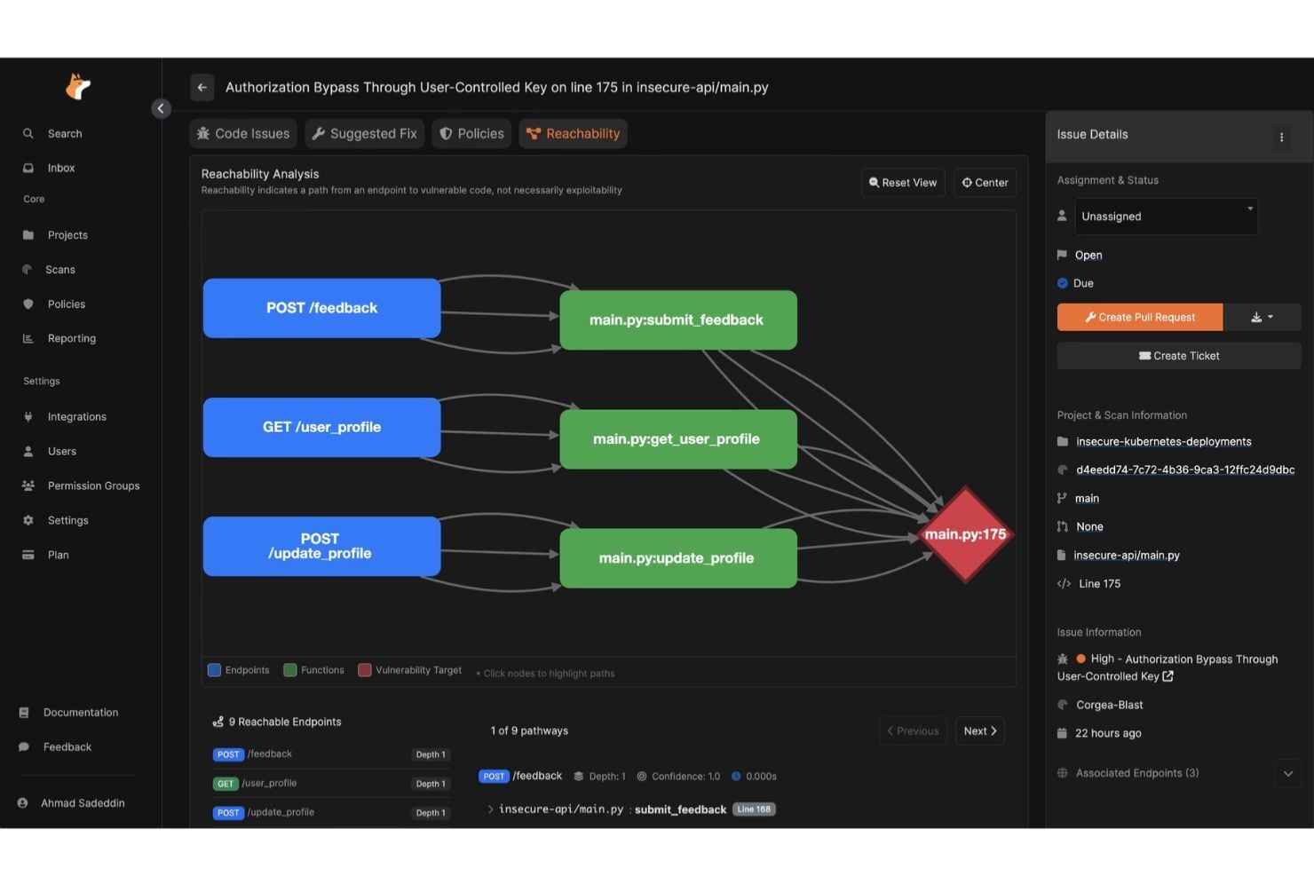 screenshot - Corgea Review: Pros, Cons, Features & Pricing
