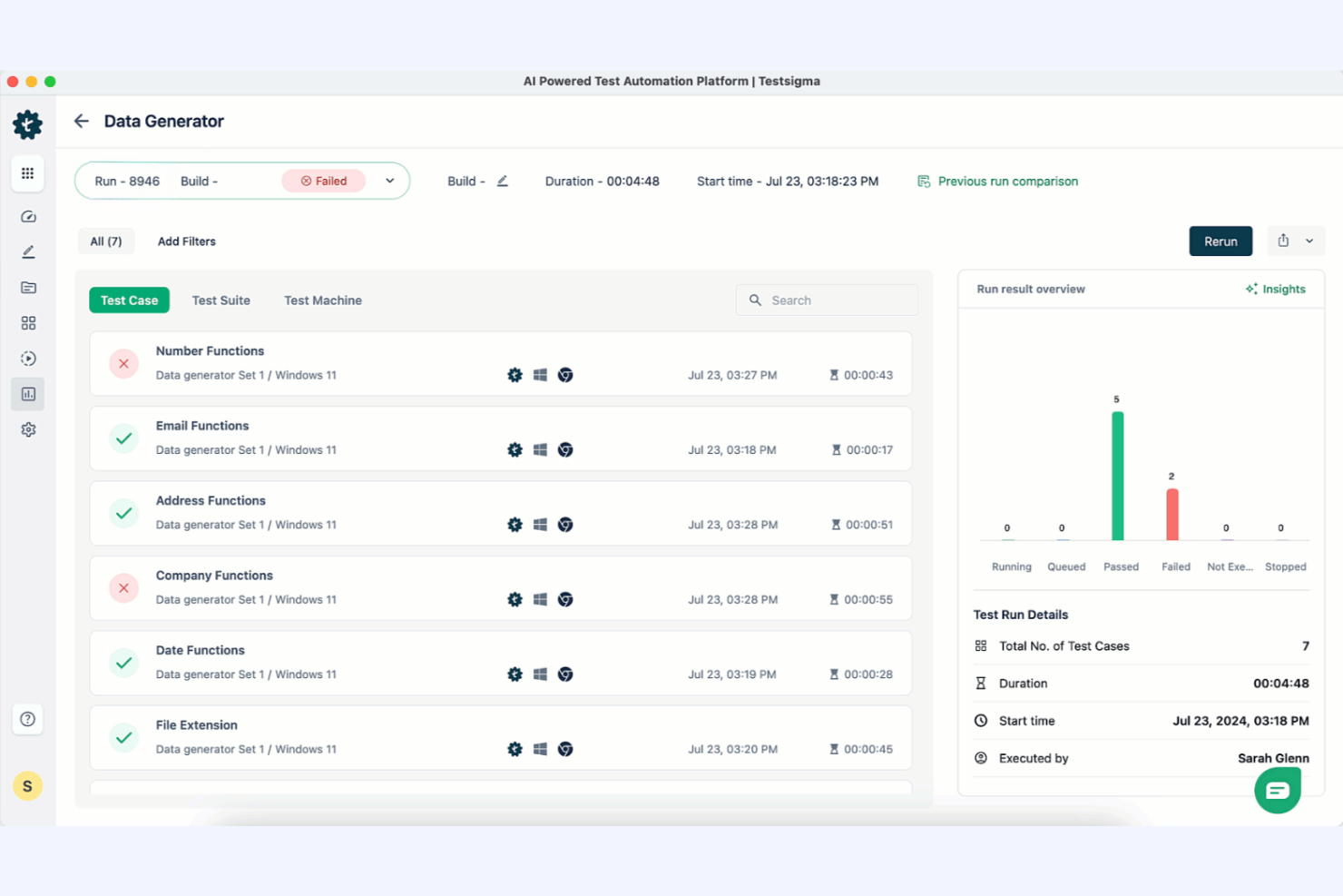 screenshot - Testsigma Review 2026: Pros, Cons, Features, and Pricing