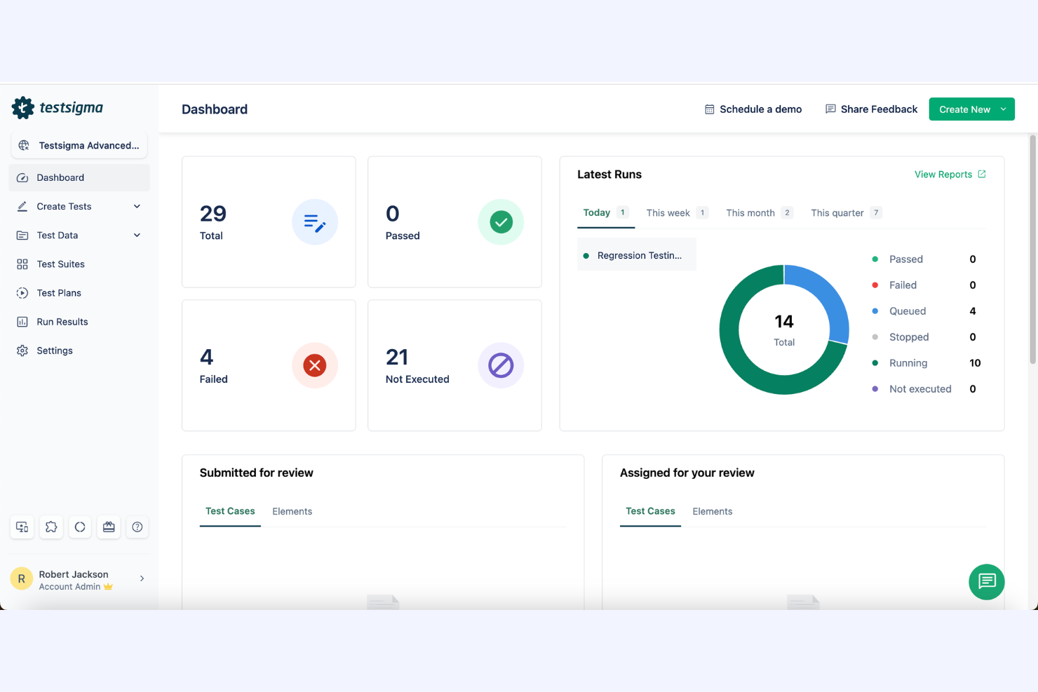 screenshot - Testsigma Review 2026: Pros, Cons, Features, and Pricing
