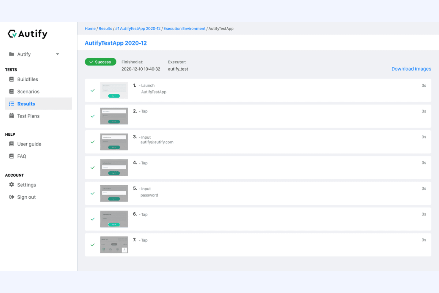 screenshot - Autify Review 2026: Key Features, Pros, Cons, and Pricing