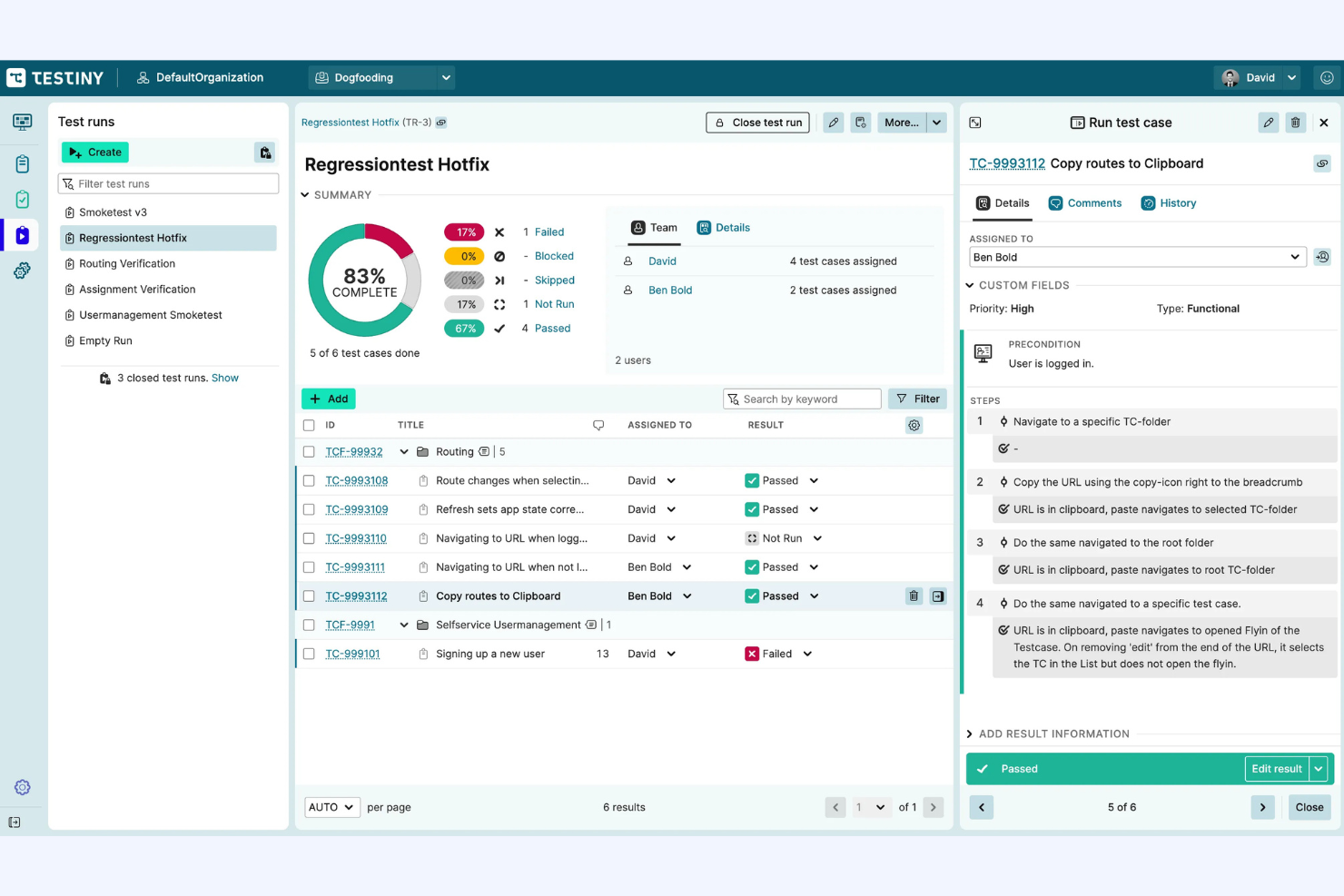 screenshot - Testiny Review 2026: Pros, Cons, Features, and Pricing
