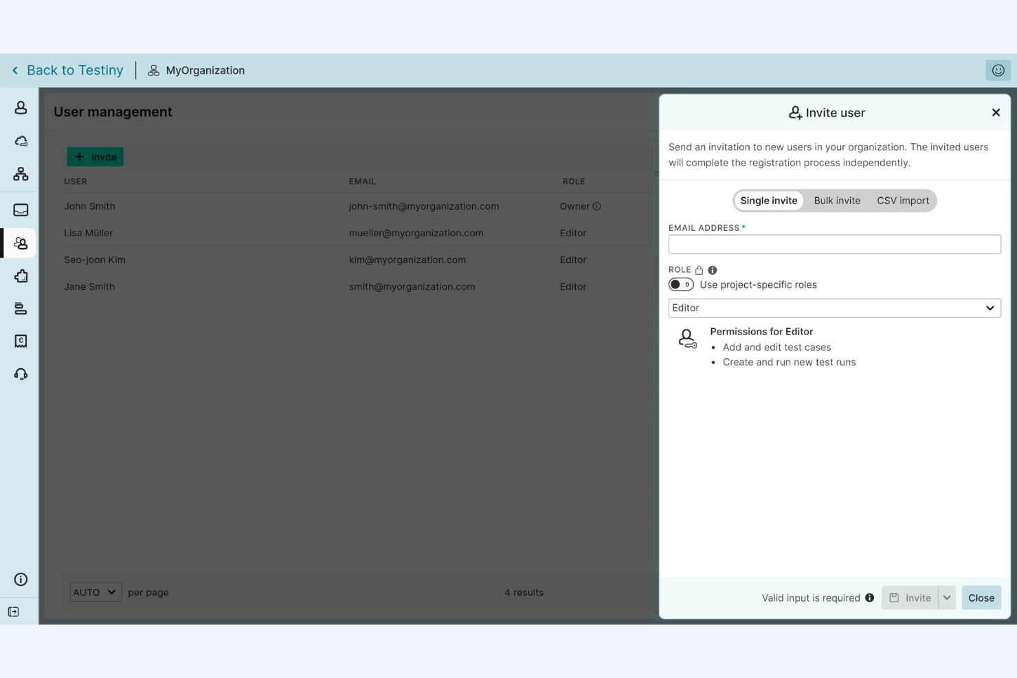 screenshot - Testiny Review 2026: Pros, Cons, Features, and Pricing