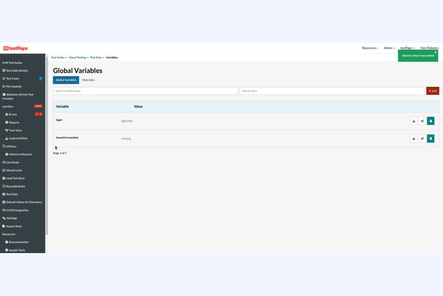 screenshot - testRigor Review 2026: Pros, Cons, Features, and Pricing