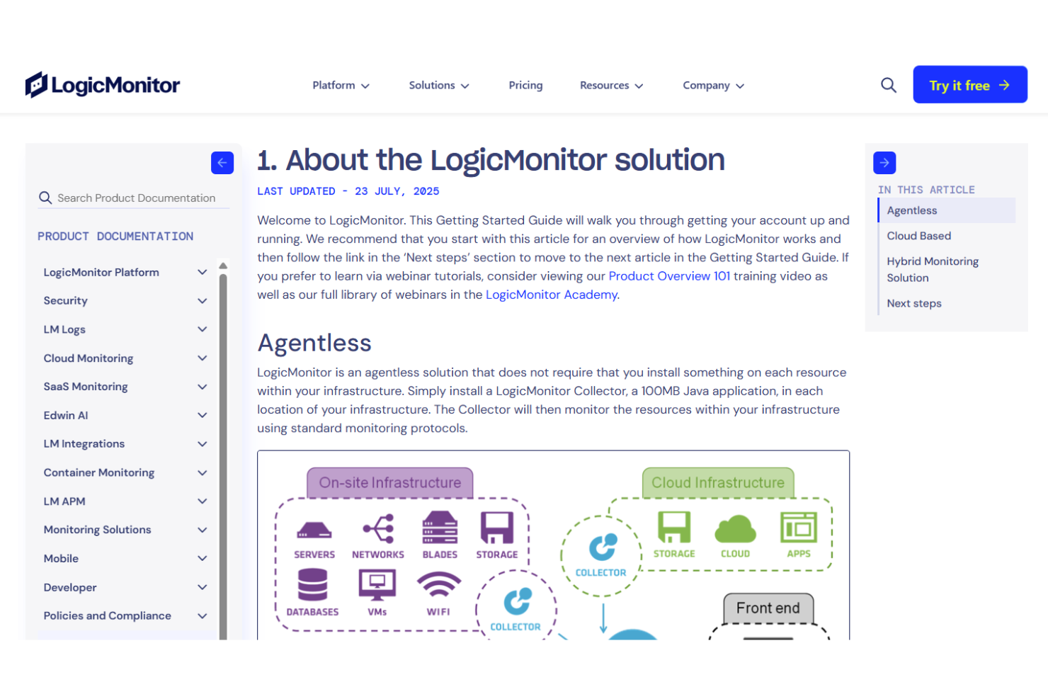 screenshot - LogicMonitor Review 2026: Pros, Cons, Features, and Pricing