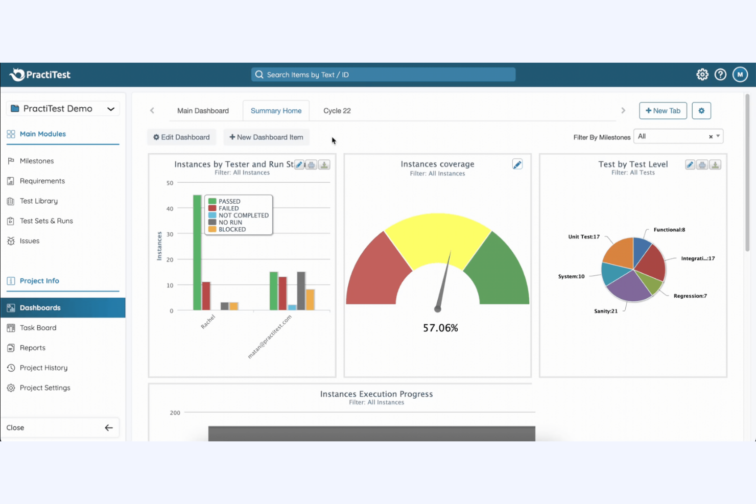 screenshot - PractiTest Review 2026: Pros, Cons, Features, and Pricing
