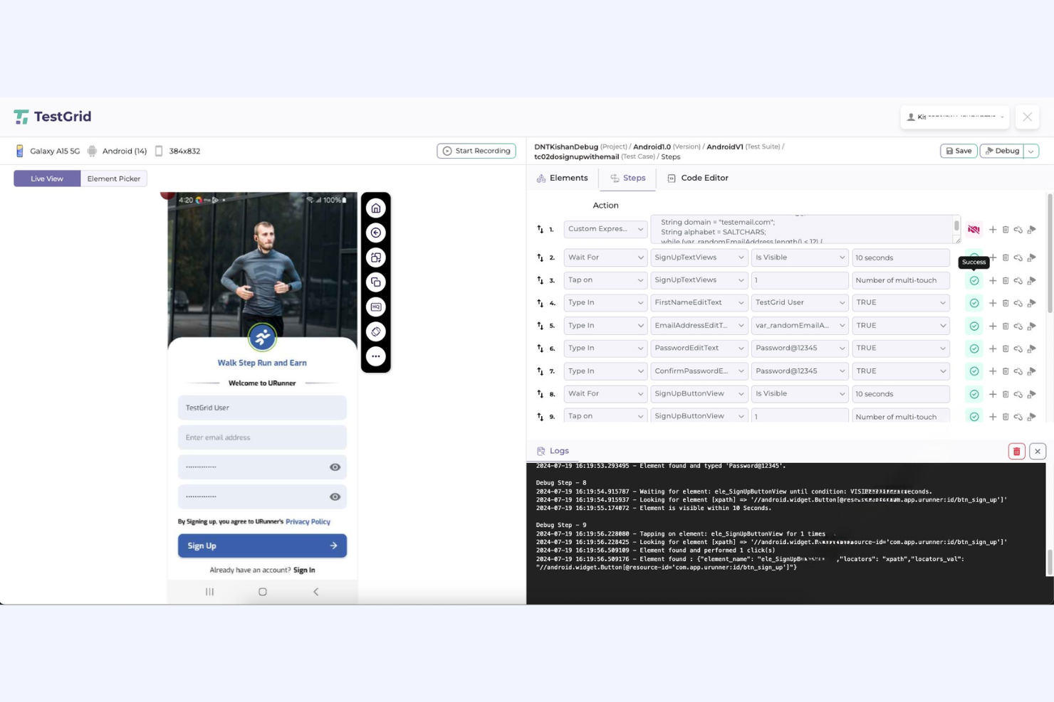screenshot - TestGrid Review 2026: Pros, Cons, Features, and Pricing