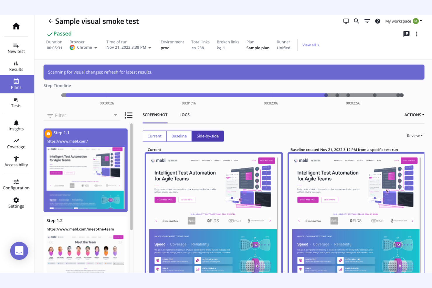 screenshot - Mabl Review 2026: Pros, Cons, Features, and Pricing
