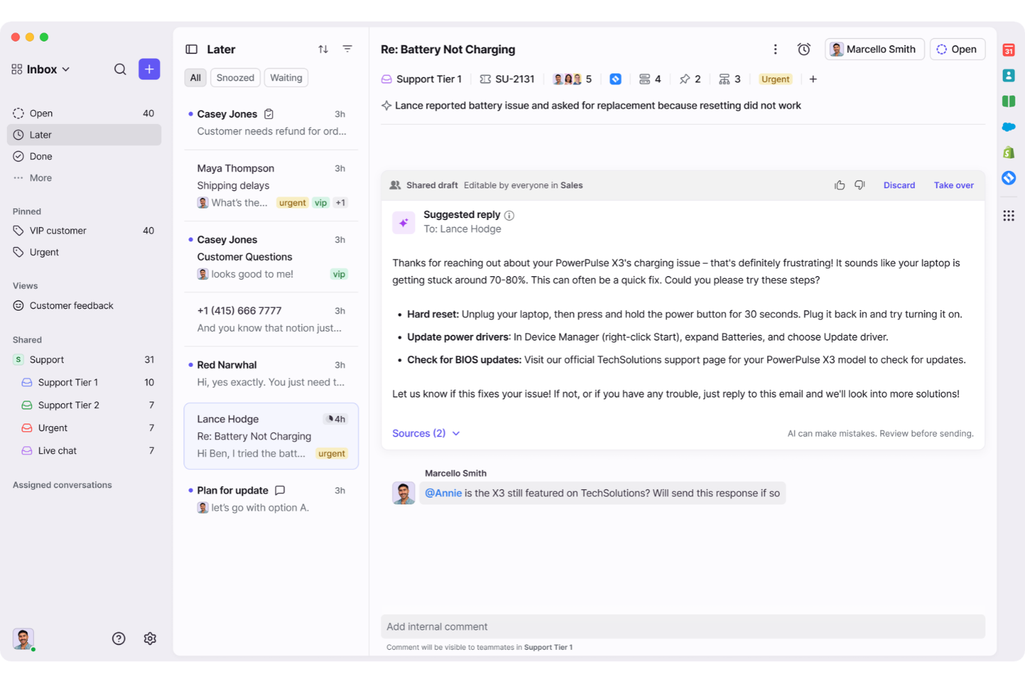 screenshot - Front Review 2026: Pros, Cons, Features, and Pricing