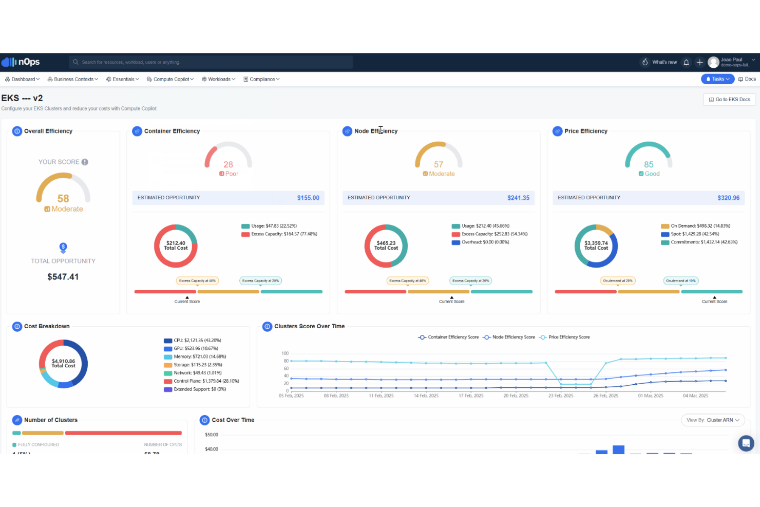 screenshot - nOps Review 2026: Pros, Cons, Features, and Pricing