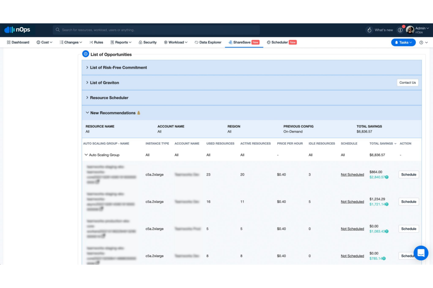 screenshot - nOps Review 2026: Pros, Cons, Features, and Pricing